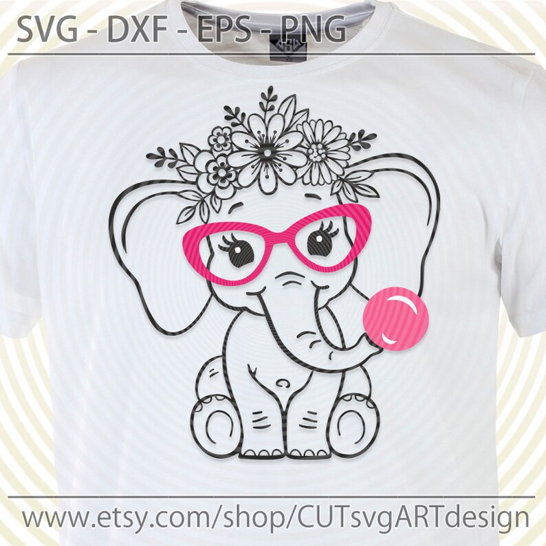 Free Free Floral Elephant Svg 80 SVG PNG EPS DXF File