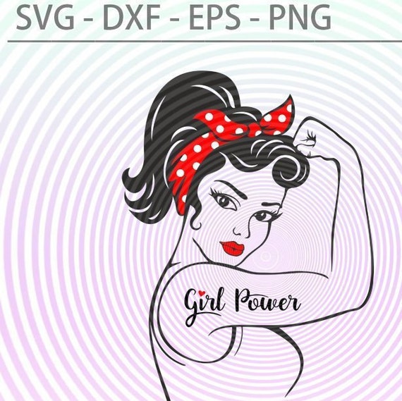 Download Girl Power SVG eps png dxf Cutting file Silhouette Cricut | Etsy