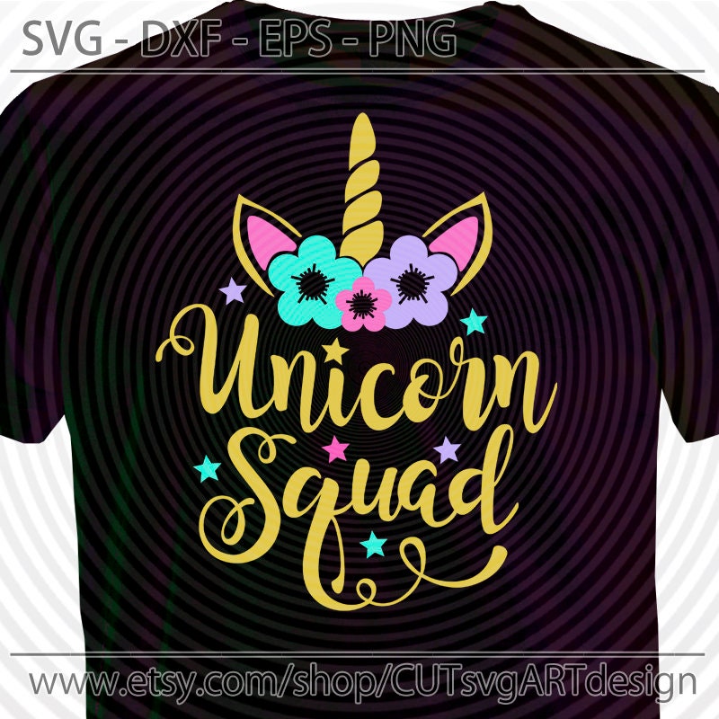 Download Unicorn Squad Svg Svg Digital Download Unicorn Squad Etsy