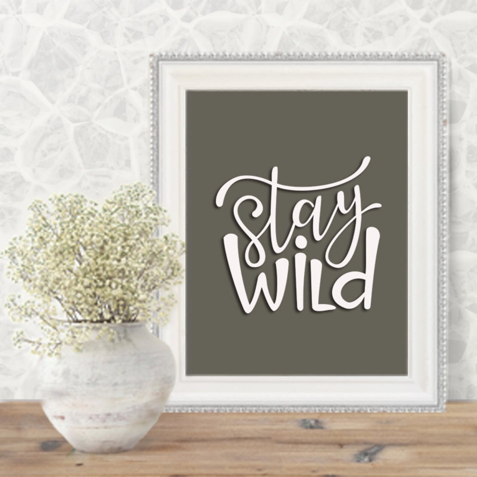 Stay Wild SVG file SVG Saying file Stay Wild download Wild | Etsy