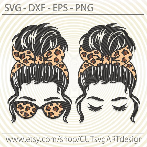 Free Free 294 Messy Bun Svg Black Woman With Glasses Svg Free SVG PNG EPS DXF File