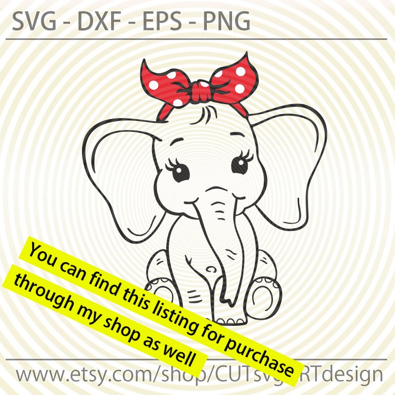 Baby Elephant SVG Elephant with nerd glasses svg Cute funny | Etsy