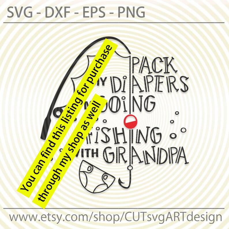 Download Baby boy svg Pack My Diapers SVG I'm Going Fishing With | Etsy