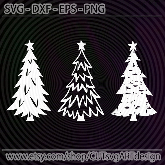 Download Free Rustic Trees Svg Christmas Svg Tree Svg Rustic Christmas Etsy SVG DXF Cut File