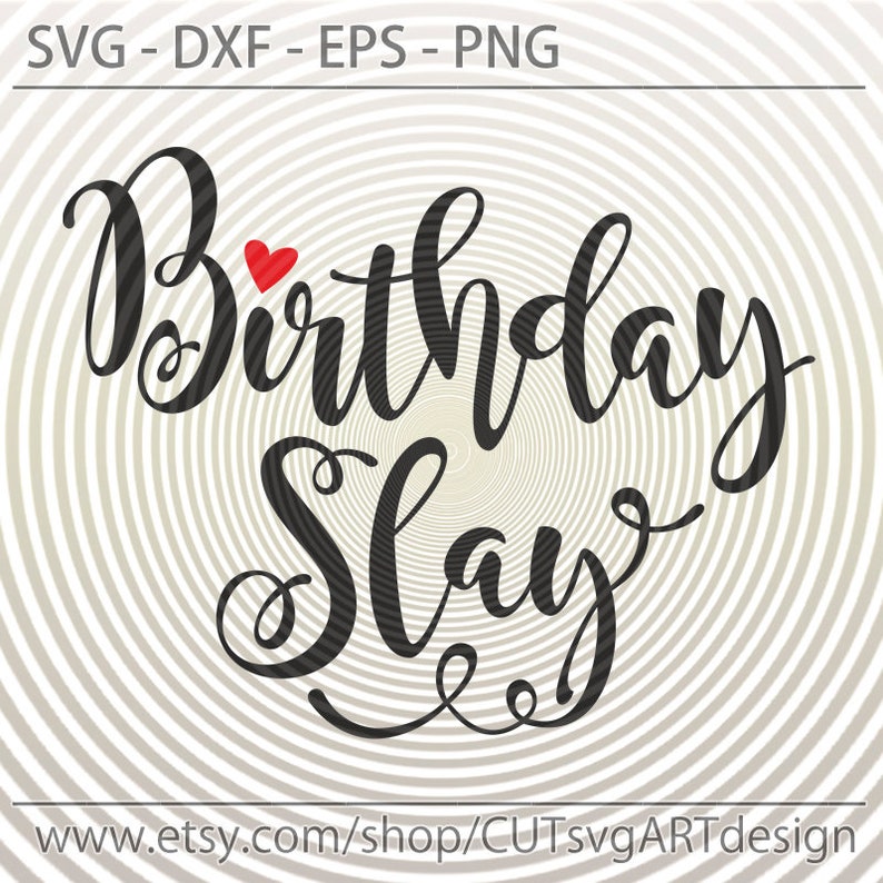 Download Birthday Slay SVG SVG Digital Download Birthday Squad | Etsy