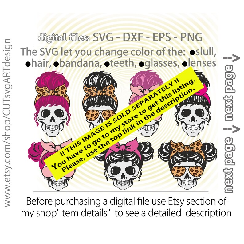 Download Mom life kid life svg Messy Bun Leopard bandana glasses svg | Etsy