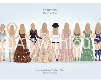 Taylor Swift - The Eras Tour Singapore Night 2 digital Print!