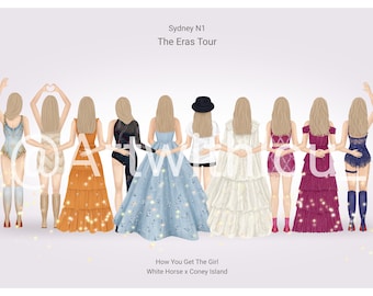 Taylor Swift - The Eras Tour Sydney Night 1 digital Print!