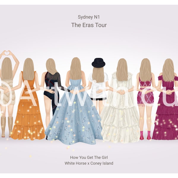 Taylor Swift - The Eras Tour Sydney Night 1 digital Print!