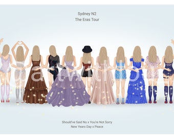 Taylor Swift - The Eras Tour Sydney Night 2 digital Print!