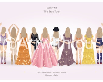 Taylor Swift - The Eras Tour Sydney Night 3 digital Print!