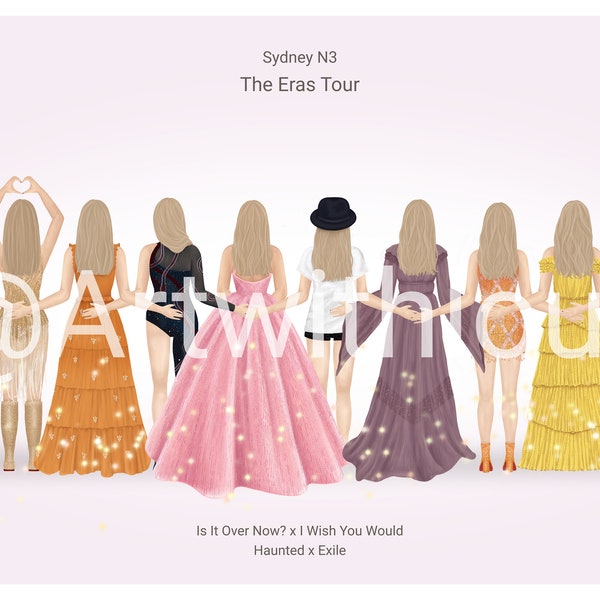 Taylor Swift - The Eras Tour Sydney Night 3 digital Print!