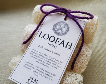 Organic Loofah Sponge