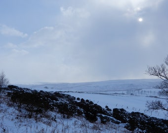 Photography Print Snow Scene