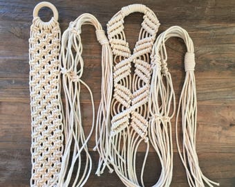 Macrame Plant Hangers, Hanging Planters, Indoor Planter Set, Indoor Hanging Planters, Modern Macrame, Macrame Planters, Plant Hangers
