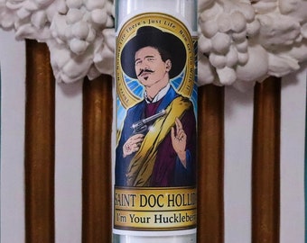 Saint Doc Holliday Candle