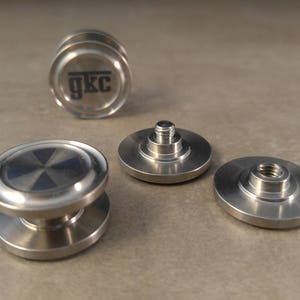 Titanium Fidget Toy Button