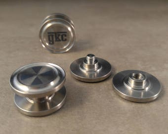 Titanium Fidget Toy Button