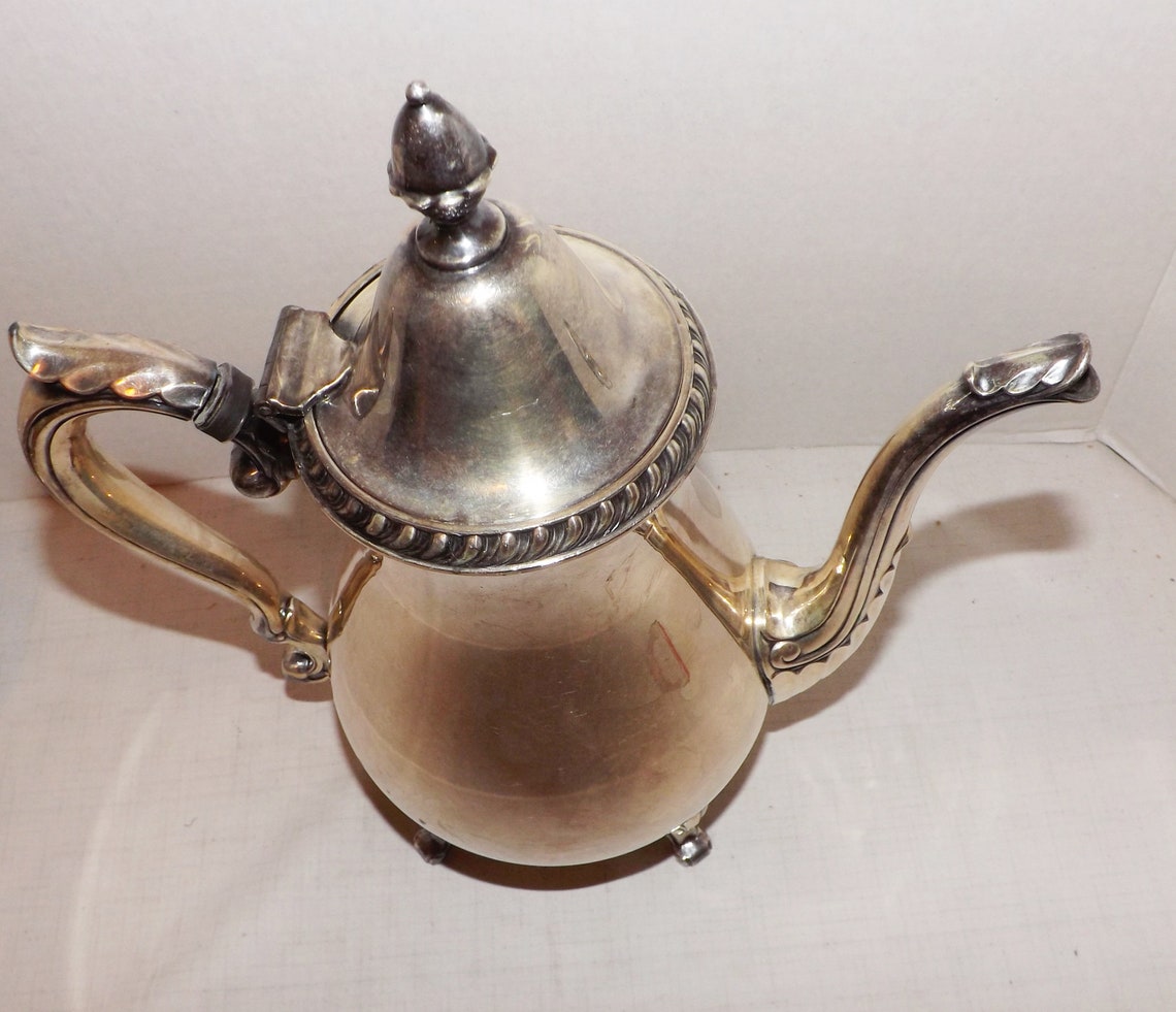 Wallace 601F Silver Plate Teapot by Wallace Silver Etsy