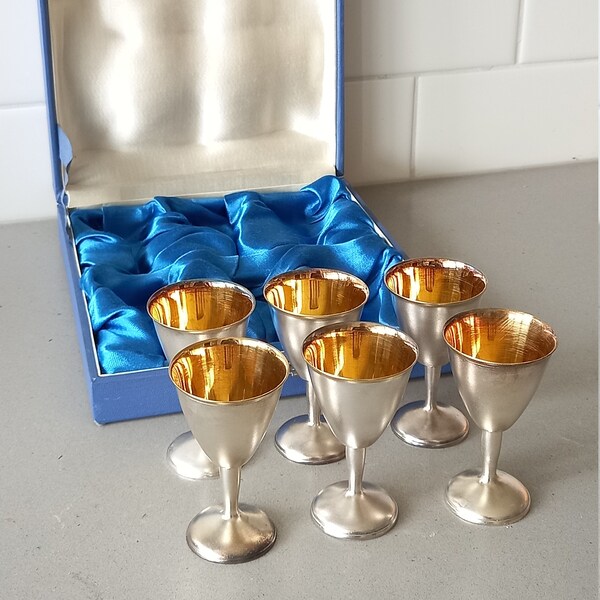 Metal Shot Glasses Etsy