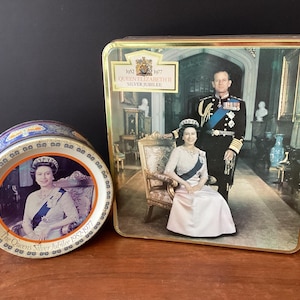 Your Choice of Queen Elizabeth Tins