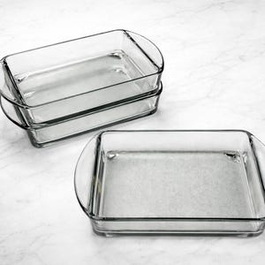 Mid-Century Danish Cabaret Glass Trays from Holmegaard, 1960's Serving ware, Set of 3