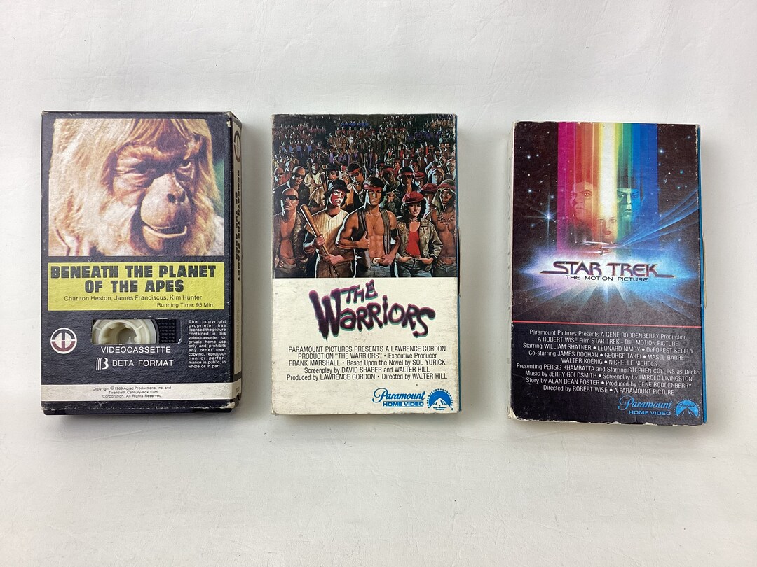 Your Choice-beta Format Video Cassettes- Beneath the Planet of the Apes ...