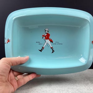 Vintage 1960s Johnnie Walker Ashtray, Bar Dish image 2