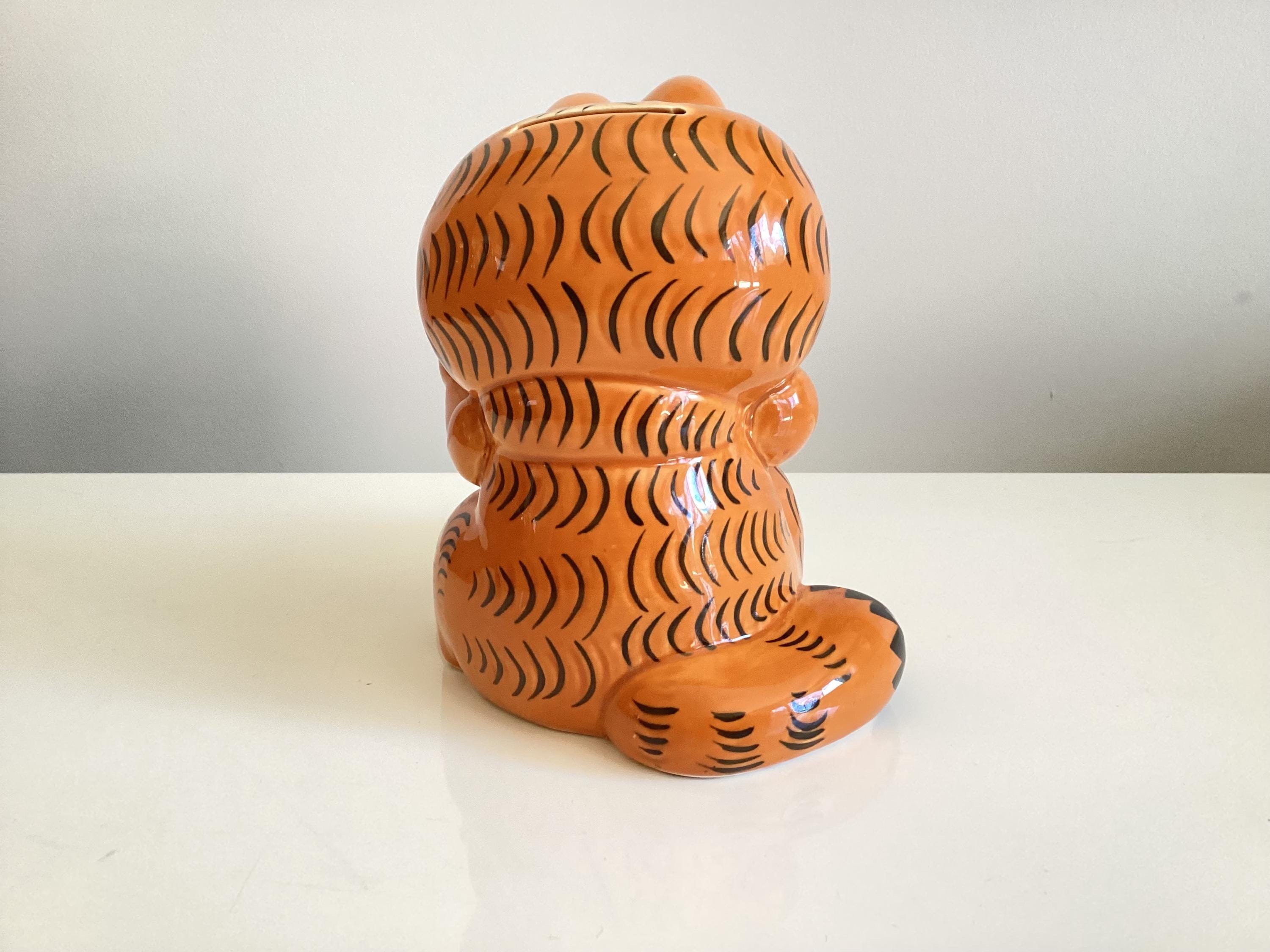 1981 Garfield Soccer Bank, Ceramic - Etsy