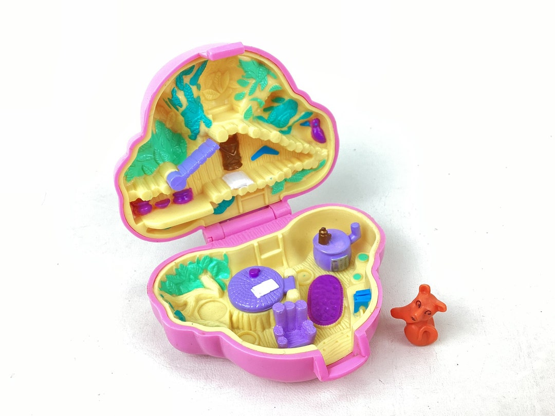 Polly Pocket Bluebird Koala Picnic 1994 - vollständig (Gebraucht) in