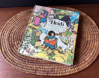 Heidi de Johanna Spyri Ilustrado por Leonard Weisgard, 1974 Tapa dura