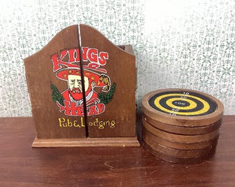 Pub Style Dart Board in a Miniature Size - Kings Pub & Lodging
