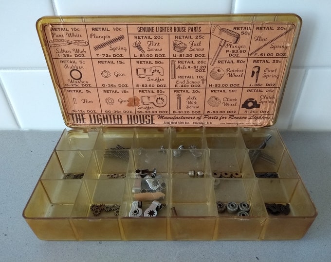 Vintage Ronson Lighter Repair Kit, Ronson Parts Kit, Vintage Lighter