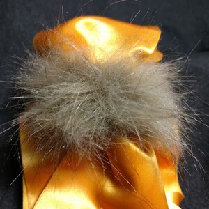 Coyote Faux Fur Slide (1&quot;)