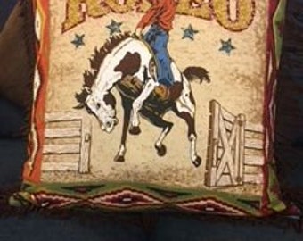 Rodeo Event Pillow