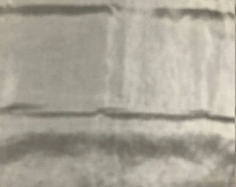Silver Wild Rag - Lightweight Satin