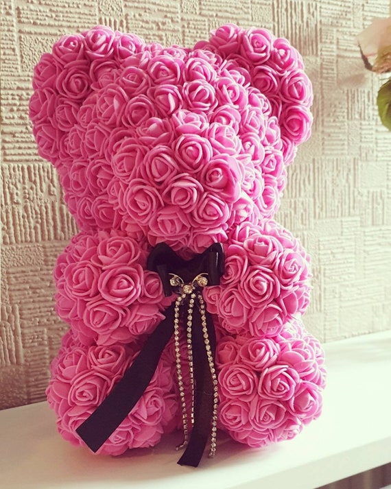 foam rose bear