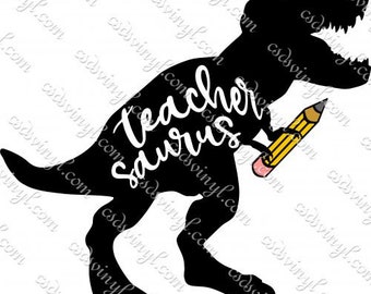 Download Teachersaurus | Etsy