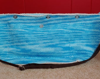 Crochet PATTERN: Ultimate Crochet or Knitting Project Travel Bag