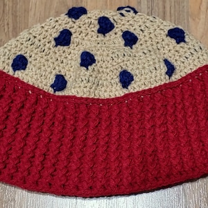Haakpatroon: Berry Muffin Muts Wintertextuur Aanpasbare Slouchy Muts