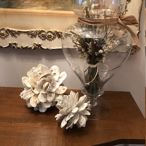 Oyster Shells, Oyster Shell Home Decor, Oyster Blossom, Home Decor, Patio Decor, Wedding Decor