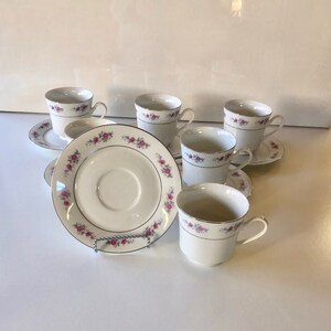 Coffee Cup and Saucer Vintage mismatched China