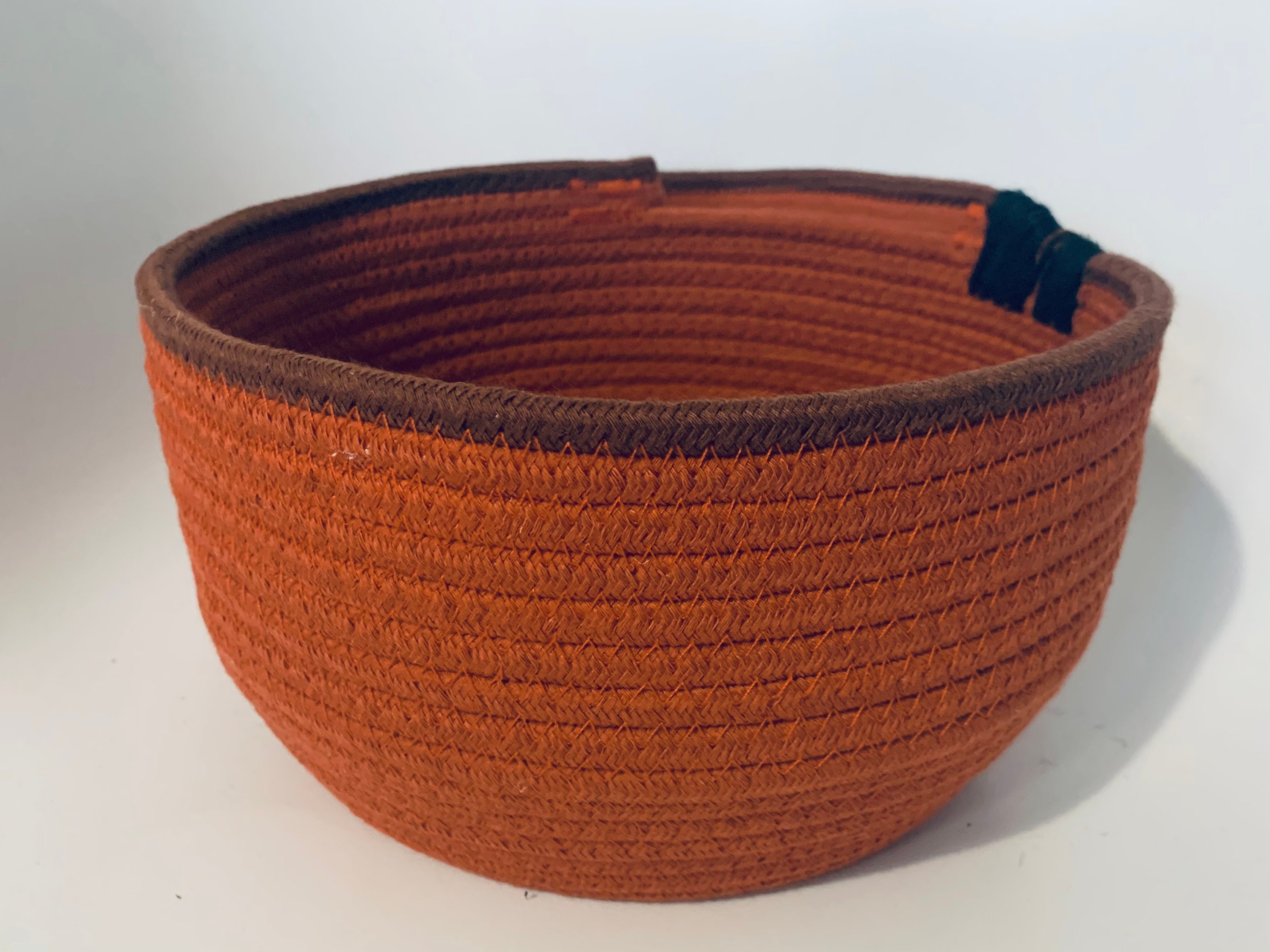 Panier à Motifs Ethniques // Décoration Intérieure