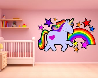 BEN AND HOLLY PERSONALISED WALL STICKER girl/'s bedroom nursery decal art 3 sizes