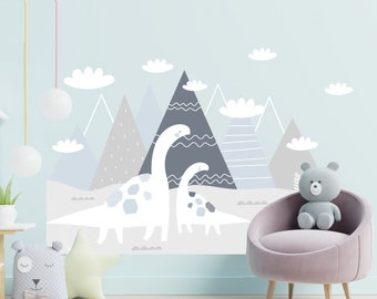 Dinosaurs nursery wall stickers 2023 pastel trends ideas inspiration art decals decor