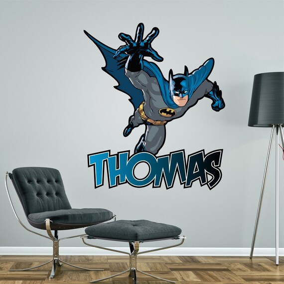 Batman Wall Mural Wall Art Quality Pasteable Wallpaper Decal