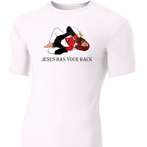 Jesus Has Your Back Rashguard