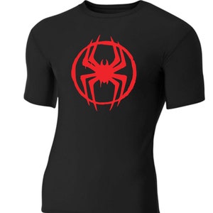 Spiderman Short Sleeve Compression Shirt - PKAWAY