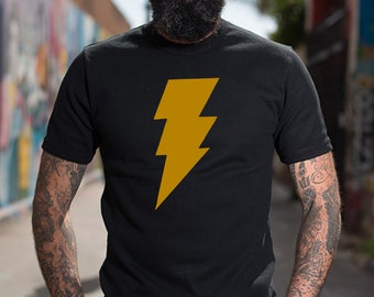 Zwart Adam-T-shirt