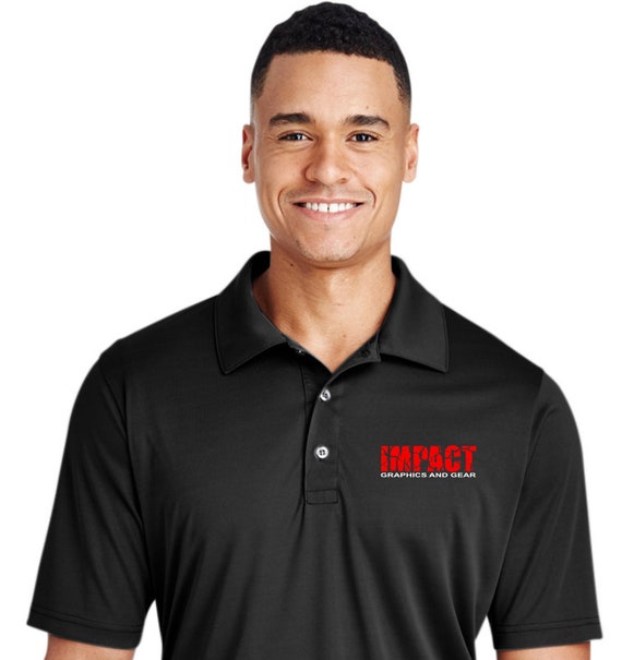 Dri fit polo shirts custom online